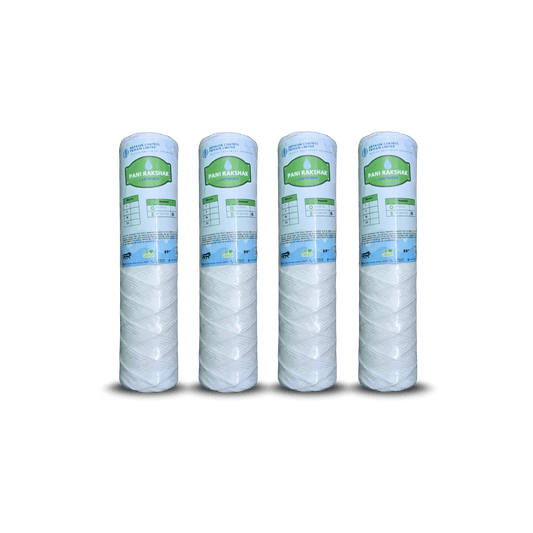 Pani Rakshak String Wound Water Filter Cartridge (2.5 x 10 inch, 5 Micron)