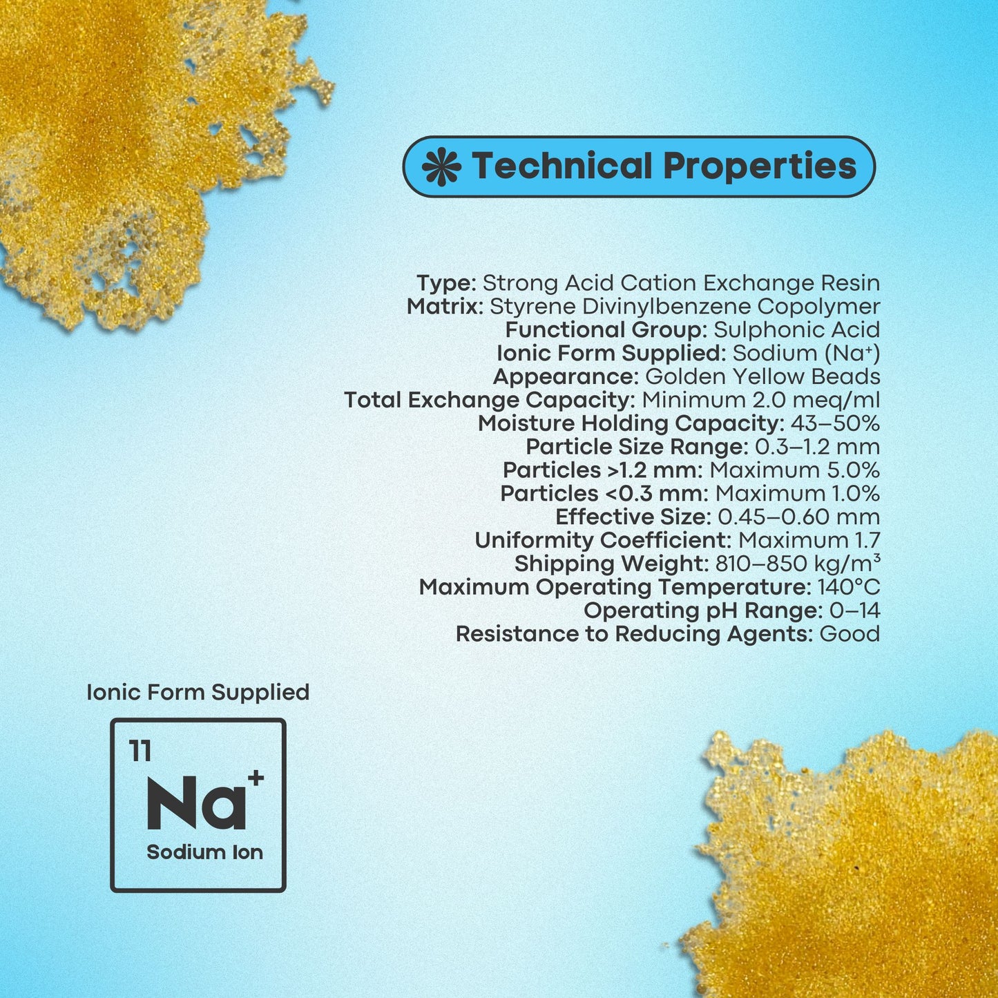 Ion Exchange INDION® 225 Na | Strong Acid Cation Exchange Resin