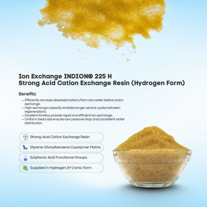 Ion Exchange INDION® 225 H | Strong Acid Cation Exchange Resin