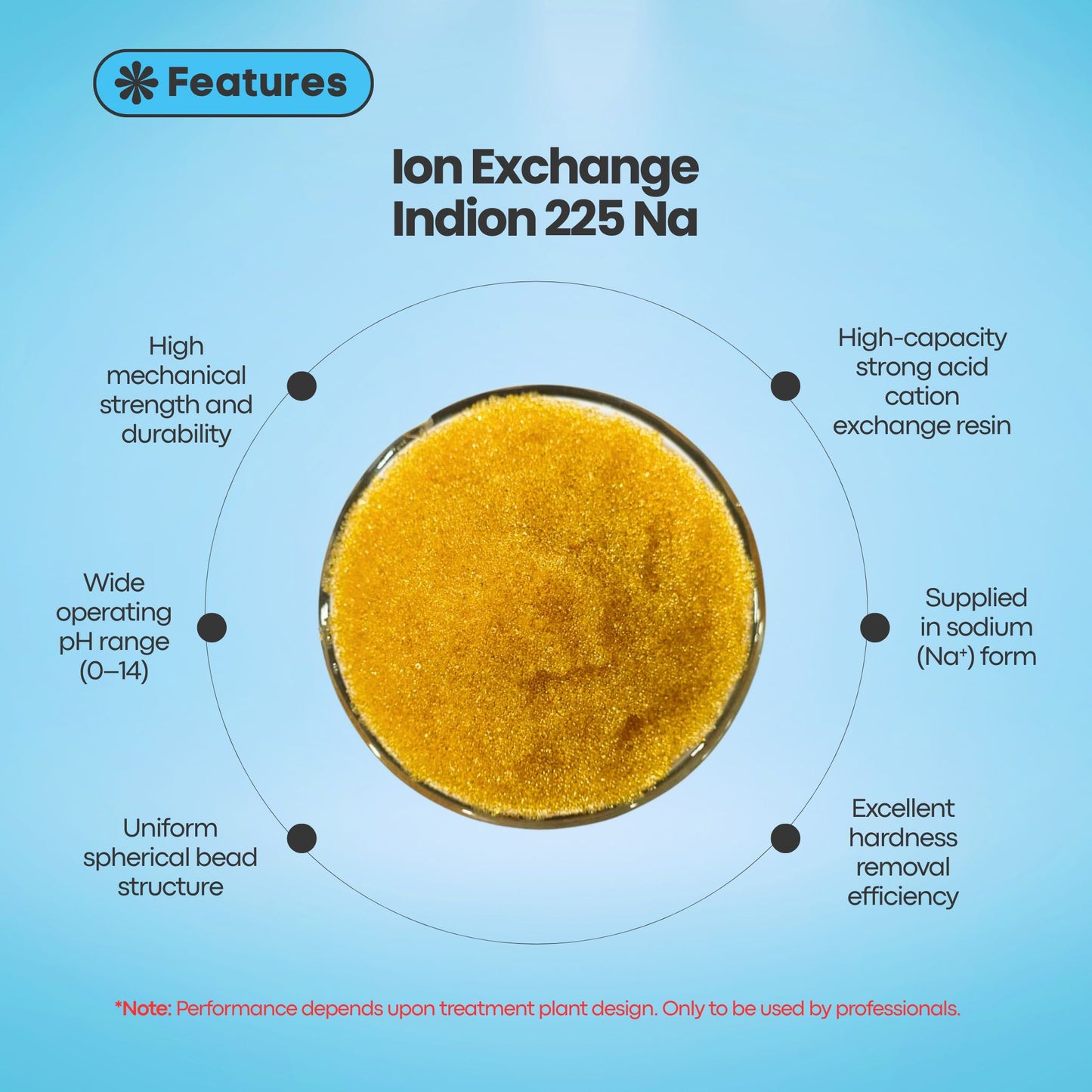 Ion Exchange INDION® 225 Na | Strong Acid Cation Exchange Resin