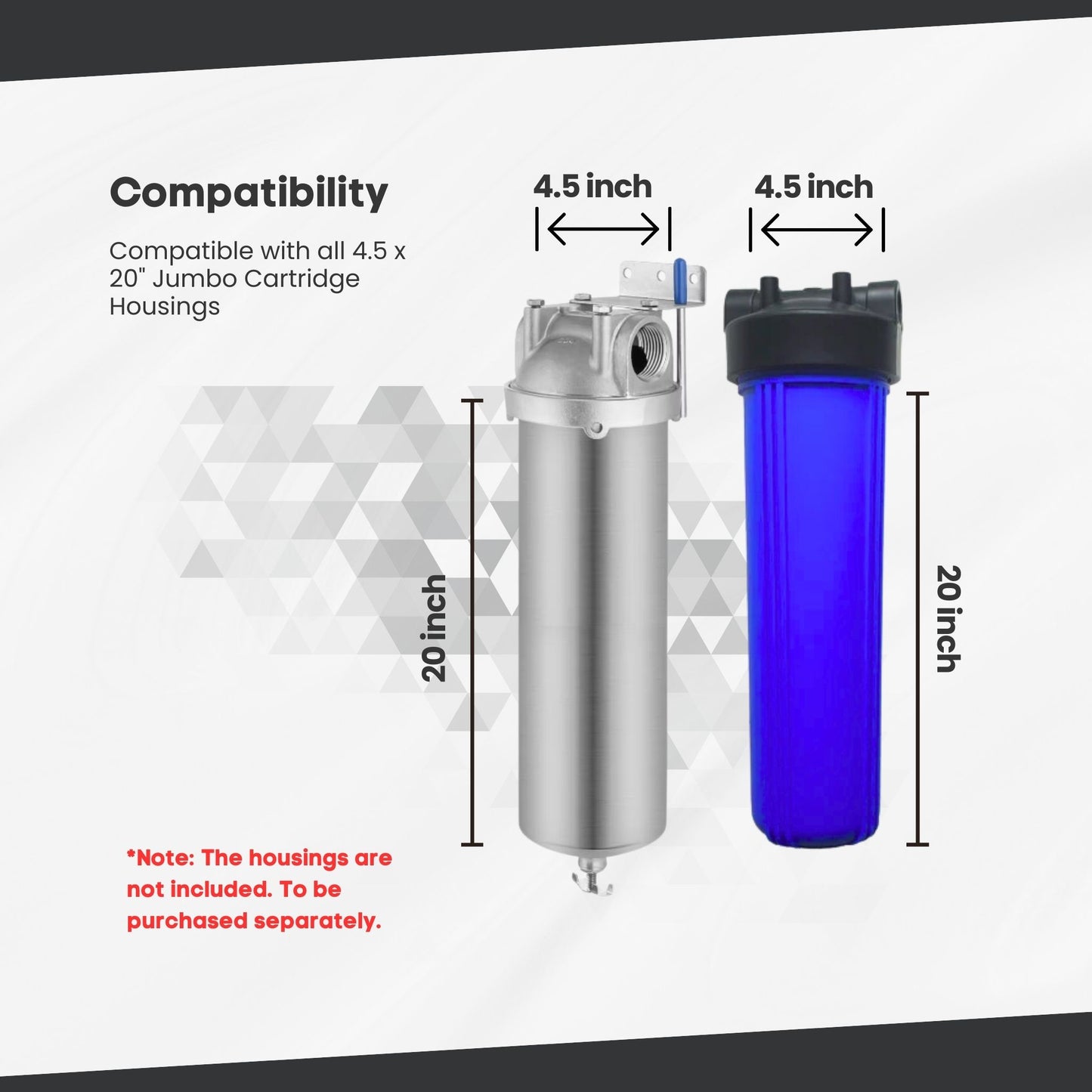 Gopani RO Protect Ultra Spun Filter Cartridge – Jumbo (DOE), 5 Micron