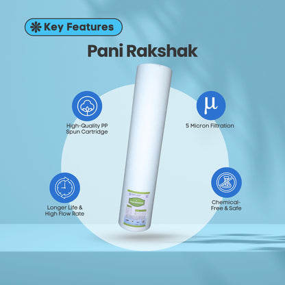 Pani Rakshak Jumbo PP Spun Filter Cartridge – 5 Micron
