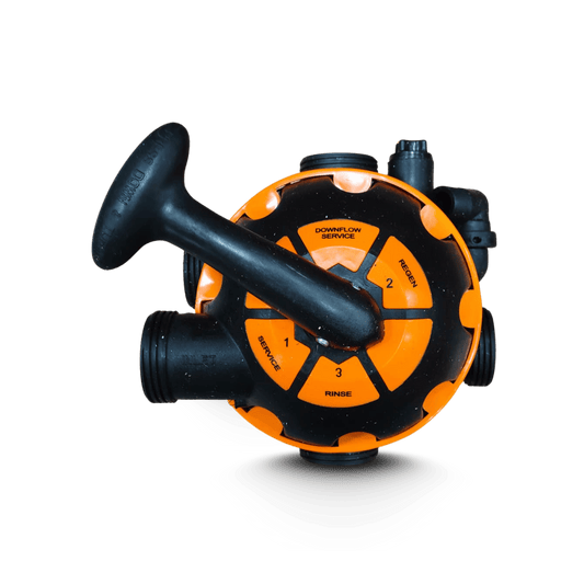 Softener S1240FFSM Multiport Valve by Initiative Engineering (40 NB, Side Mount, Softener, Front Facing)