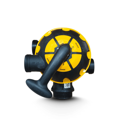 Softener S1240FFTM Multiport Valve by Initiative Engineering (40 NB, Top Mount, Softener, Front Facing)