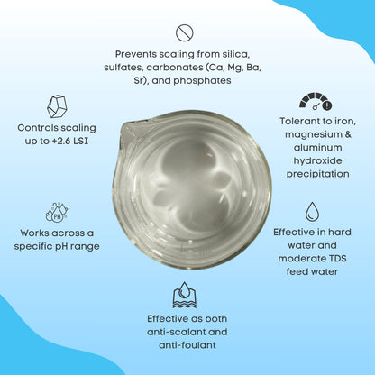 Radik Chemicals Aquaclean 5046 – Sulphate and Carbonate Control Anti-Scalant for Silica and Sulfate Control