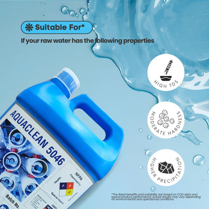 Radik Chemicals Aquaclean 5046 – Sulphate and Carbonate Control Anti-Scalant for Silica and Sulfate Control