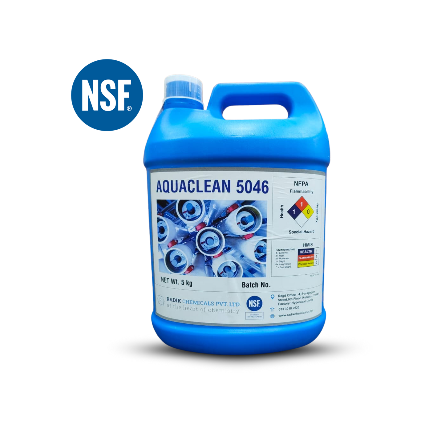 Radik Chemicals Aquaclean 5046 – Sulphate and Carbonate Control Anti-Scalant for Silica and Sulfate Control