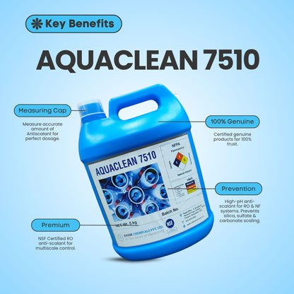 Radik Chemicals Aquaclean 7510 – Premium Anti-Scalant for Silica and Sulfate Control