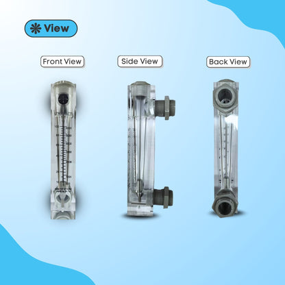 Acrylic Rotameter / Flowmeter – F6000