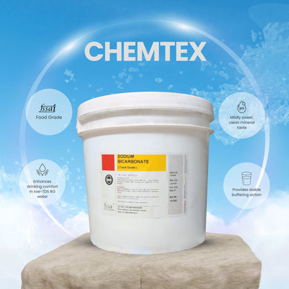 Chemtex Potassium Bicarbonate – Food Grade (RO Water Taste & Alkalinity Enhancer)