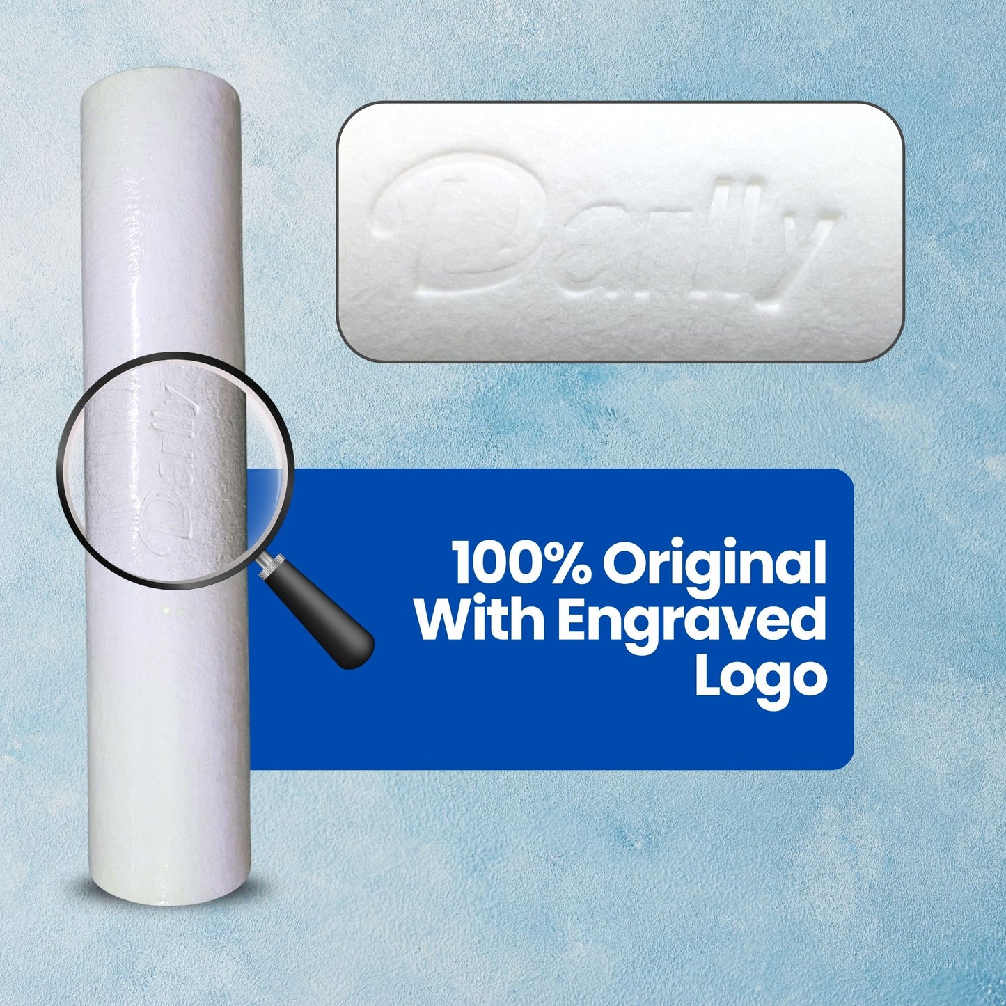 Darlly DLPP Series Melt Blown Spun Filter Cartridge – 4.25 x 20" Jumbo (5 Micron)