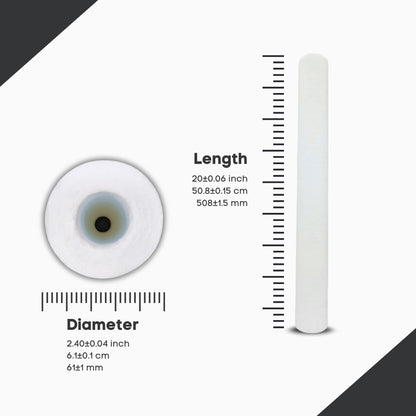 Gopani RO Protect Ultra Spun Filter Cartridge – 2.5 x 20" Slim (DOE), 5 Micron