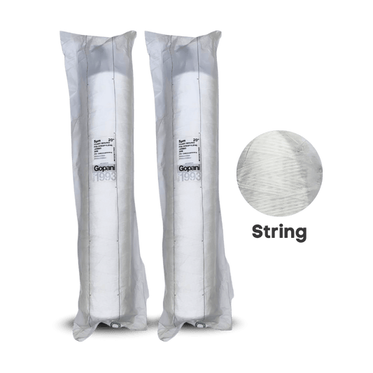 Gopani Clarywound Ultra String Wound Filter Cartridge – Jumbo, 5 Micron