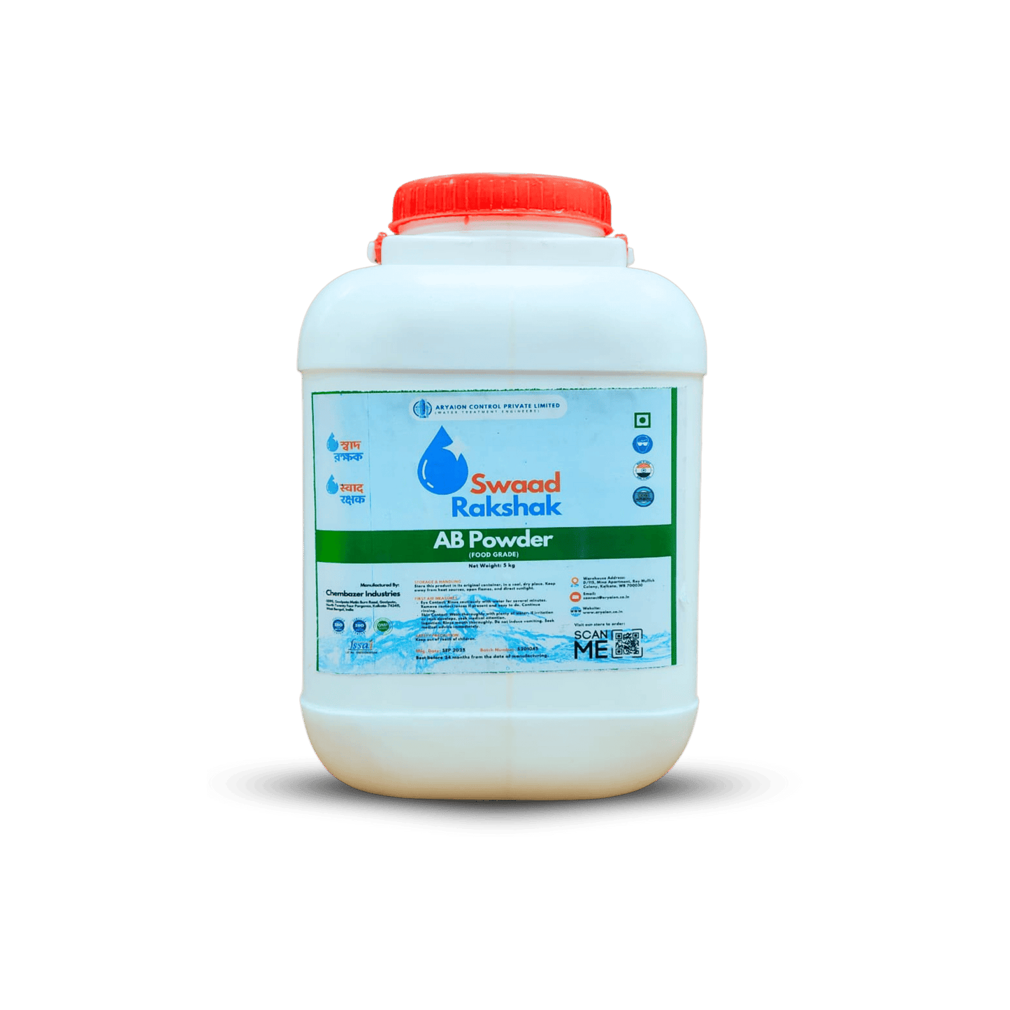 Swaad Rakshak AB Powder – Food Grade (All-in-One RO Mineral & Taste Enhancer)