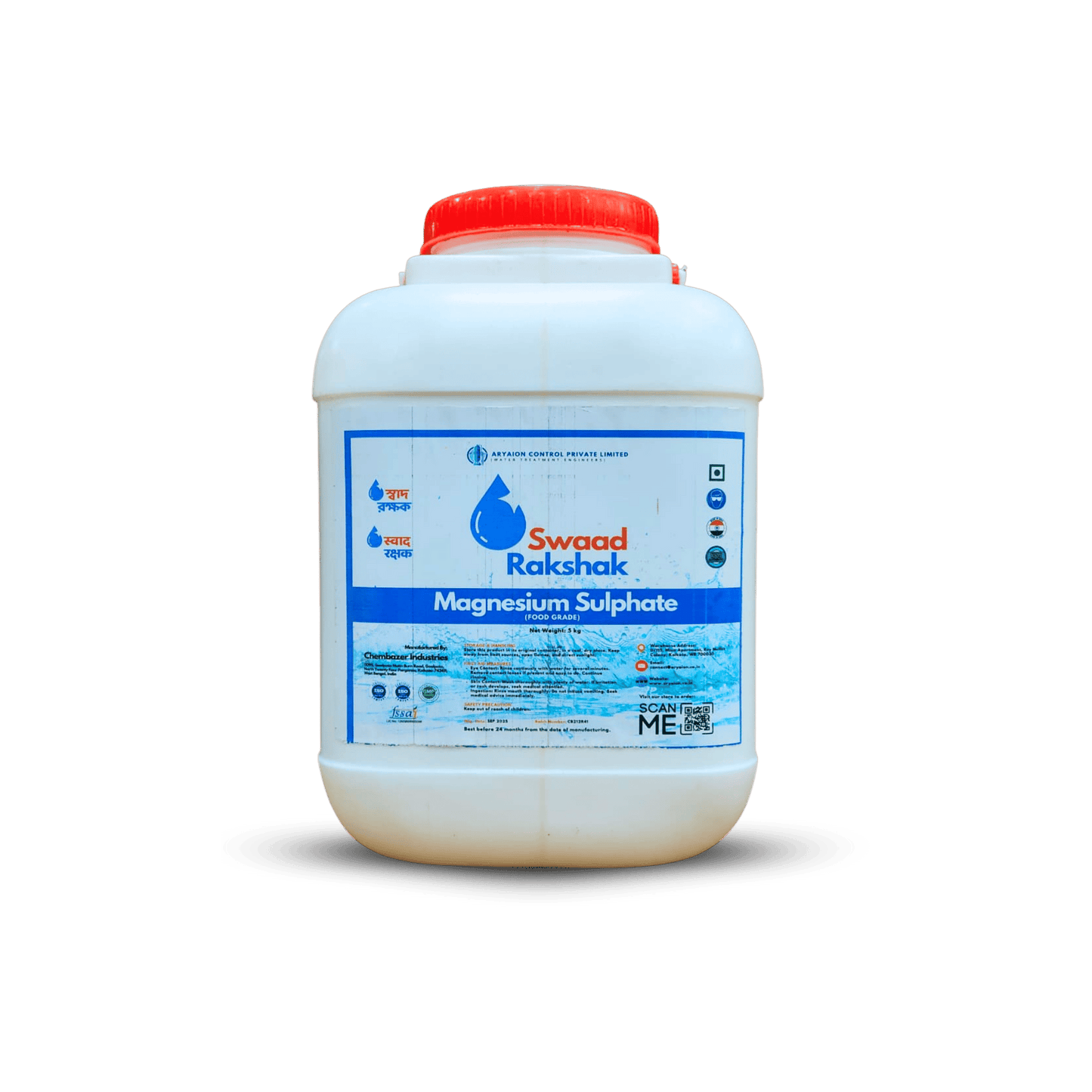 Swaad Rakshak Magnesium Sulphate – Food Grade (RO Water Mineral & Taste Enhancer)