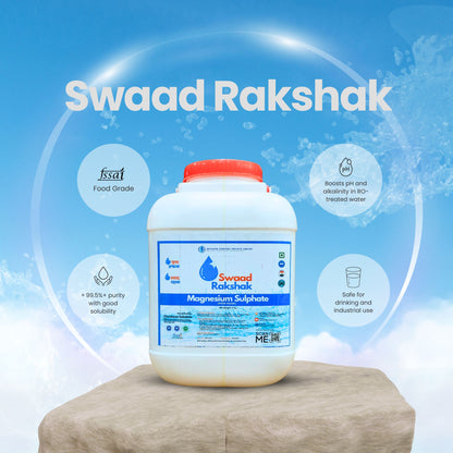 Swaad Rakshak Magnesium Sulphate – Food Grade (RO Water Mineral & Taste Enhancer)