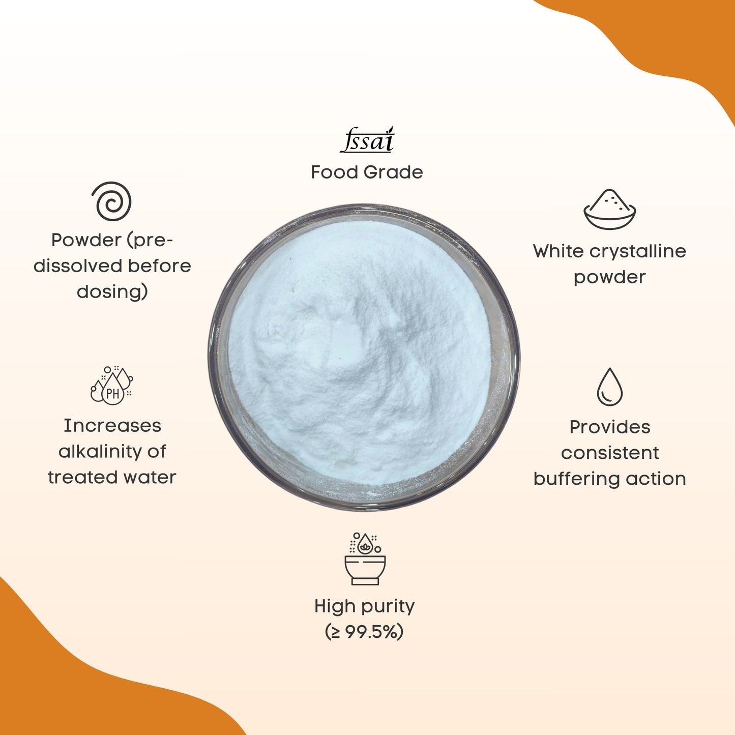 TATA SODAKARB – Food Grade Sodium Bicarbonate (RO Water pH & Taste Balancer)