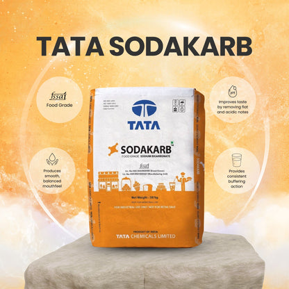 TATA SODAKARB – Food Grade Sodium Bicarbonate (RO Water pH & Taste Balancer)