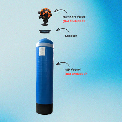 2.5" to 4" Multiport Valve Adapter (For FRP Vessels)
