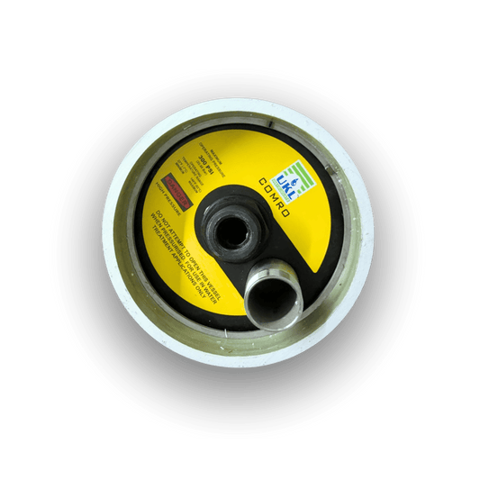 UKL COMRO 8040 RO Membrane Housing (End Port, 300 PSI, 1 Element)
