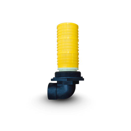 4" Distribution System for Top/Bottom (Stack Diffuser) – 1.5" Elbow Model