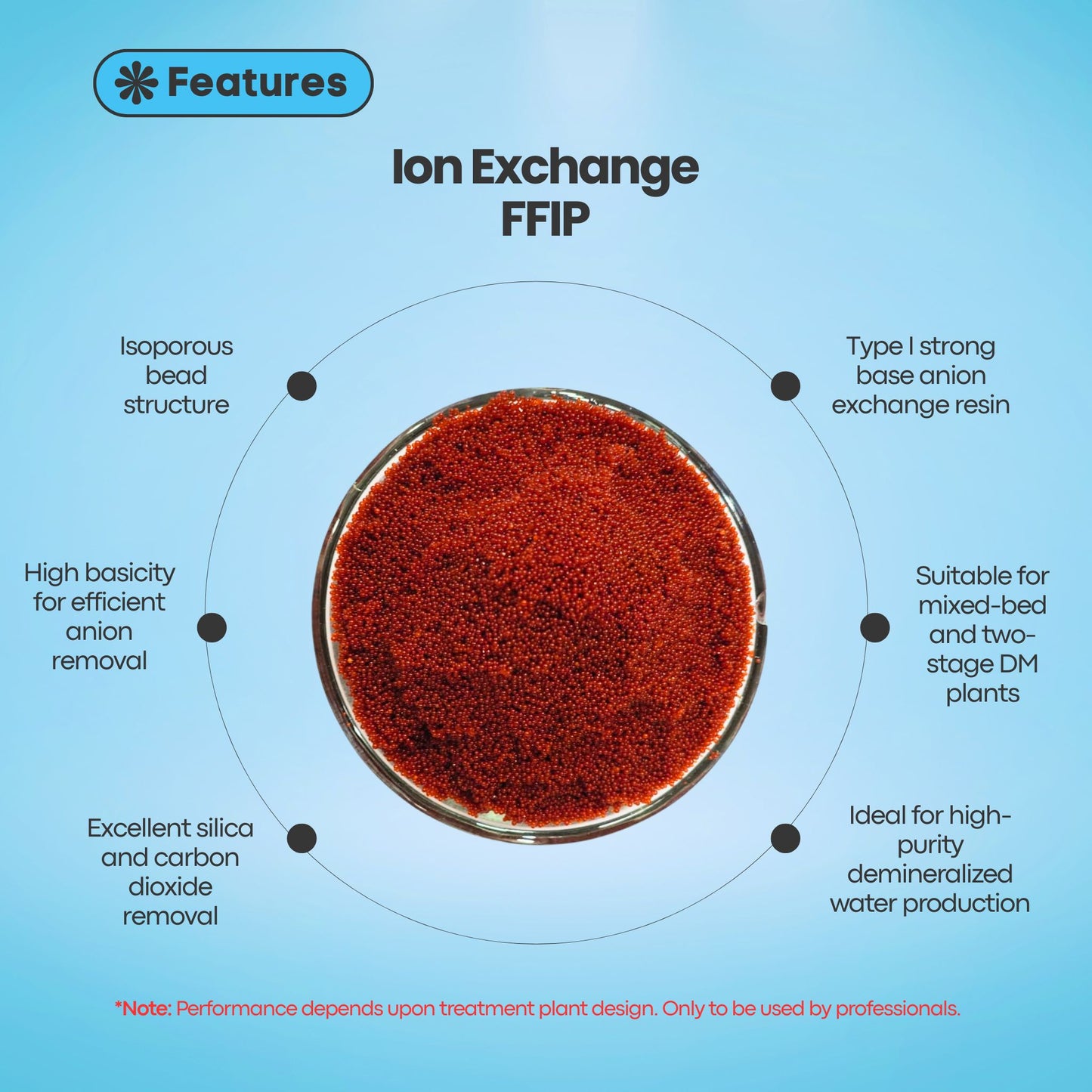 Ion Exchange INDION® FFIP | Type I Strong Base Anion Exchange Resin