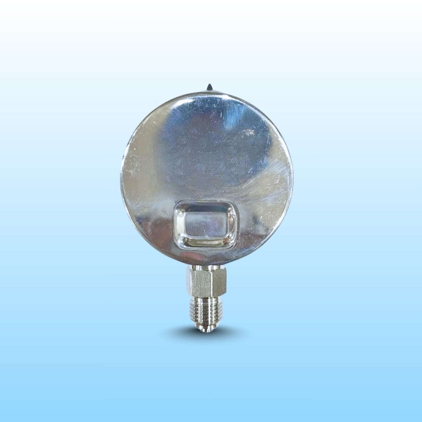 Glycerin Filled Bottom Connection Pressure Gauge 0–100 PSI (0–7 kg/cm²)